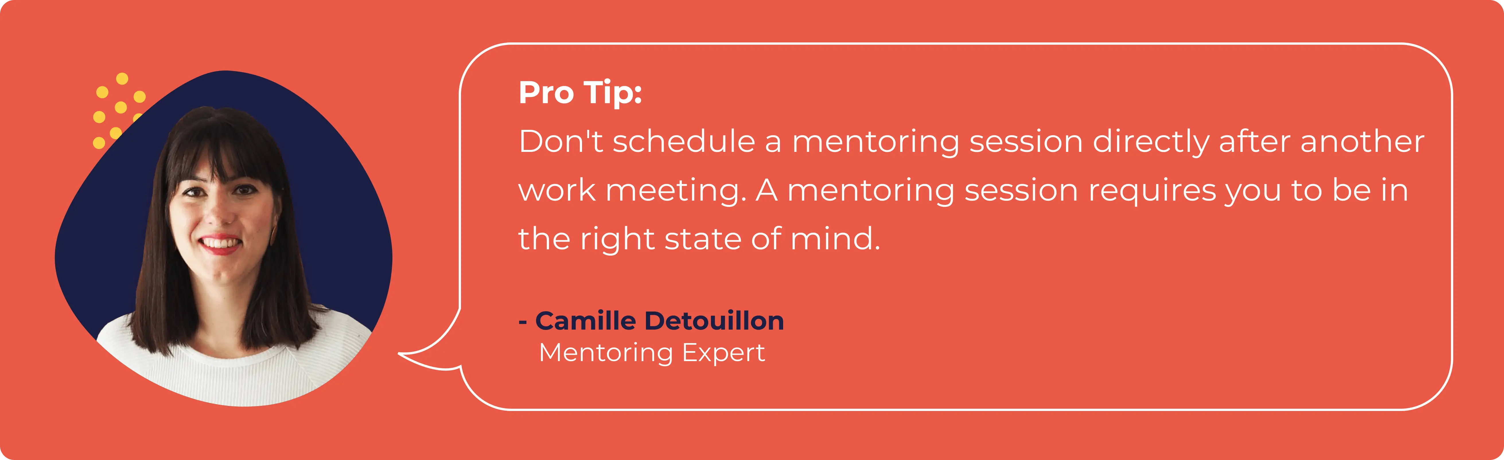 5 tips to prepare your first mentoring session with